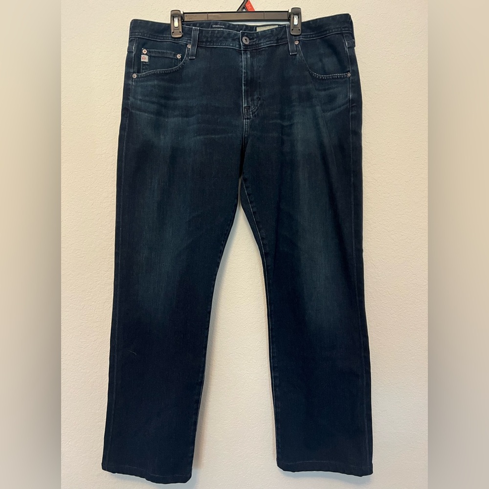 AG Adriano Goldschmied Dark denim jeans men’s size 38X34